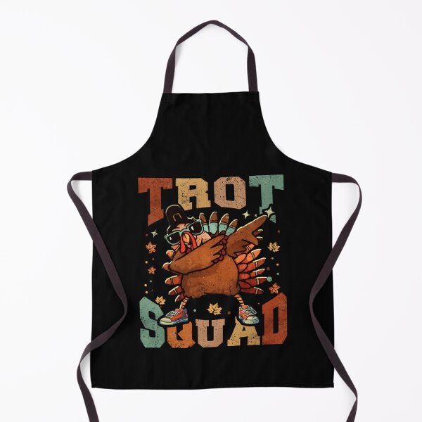 Item preview, Trot Thanksgiving Squad Gobble Cute 80s Happy Fall designed and sold by CalvinVanAuken.