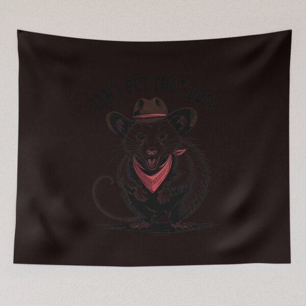 Item preview, Can I Pet That Dog Meme Animal Lover Opossum designed and sold by hettingerchaim.