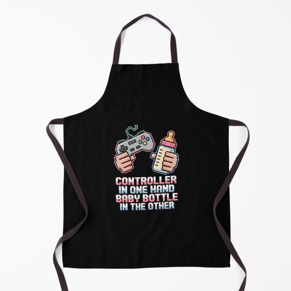 Item preview, Controller In One Hand Baby Bottle In The Other Dad Gamer designed and sold by DonnieJennie.