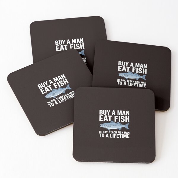 Item preview, Buy a Man Eat Fish, He Day, Teach Fish Man, To A Lifetime designed and sold by hettingerchaim.
