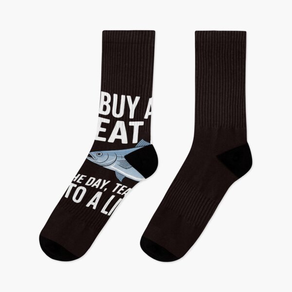 Item preview, Buy a Man Eat Fish, He Day, Teach Fish Man, To A Lifetime designed and sold by hettingerchaim.