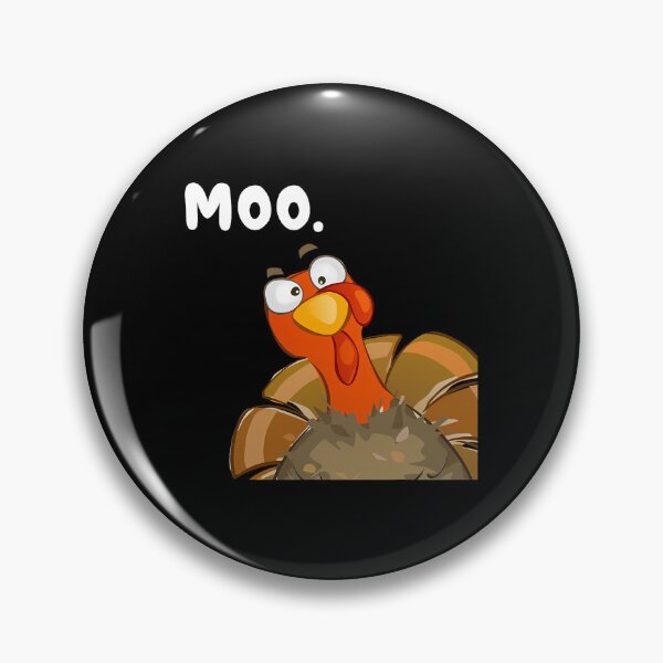 Item preview, Thanksgiving Funny 90s Day Cow Moo Turkey Holiday Festive designed and sold by rebeccathanuos.
