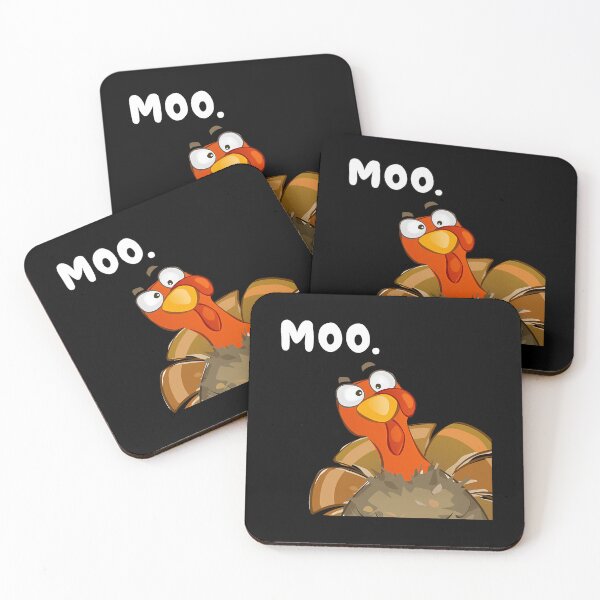 Item preview, Thanksgiving Funny 90s Day Cow Moo Turkey Holiday Festive designed and sold by rebeccathanuos.