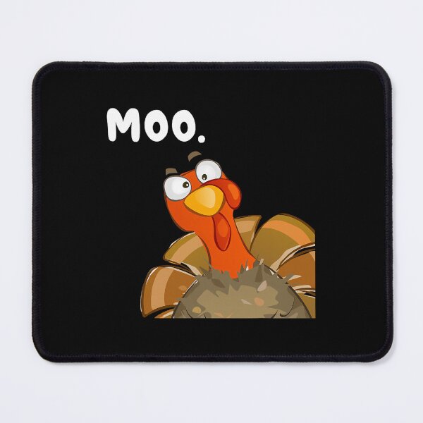 Item preview, Thanksgiving Funny 90s Day Cow Moo Turkey Holiday Festive designed and sold by rebeccathanuos.