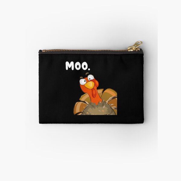 Item preview, Thanksgiving Funny 90s Day Cow Moo Turkey Holiday Festive designed and sold by rebeccathanuos.