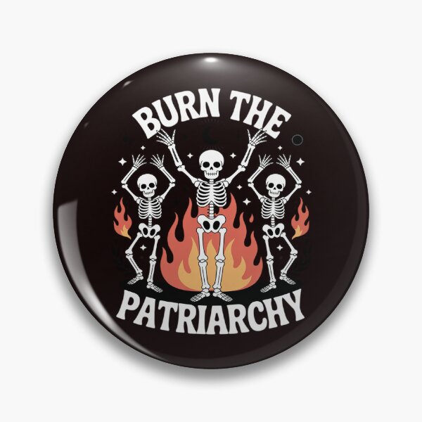 Item preview, Burn The Patriarchy, Feminist Halloween designed and sold by hettingerchaim.