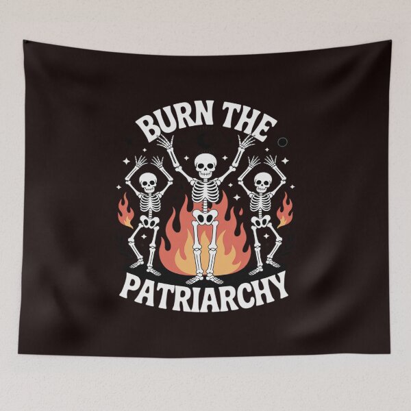 Item preview, Burn The Patriarchy, Feminist Halloween designed and sold by hettingerchaim.