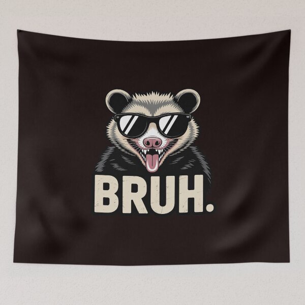 Item preview, Bruh Opossum Sunglasses Possum Lover Teens Slang Meme designed and sold by hettingerchaim.