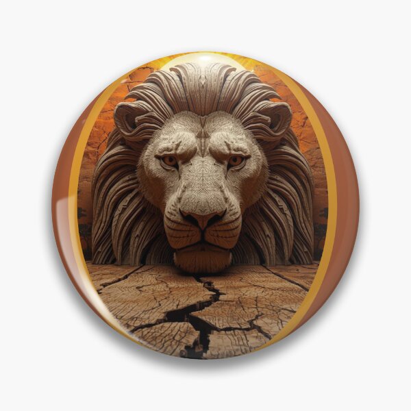 Item preview, Monarch Control Lion Identity Ancestral Art Wild Energy   designed and sold by SavannaStrikes.