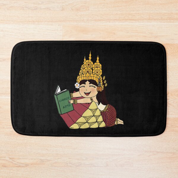 Item preview, Amara the Apsara reading a book about Khmer Arts designed and sold by DirkFreitag.