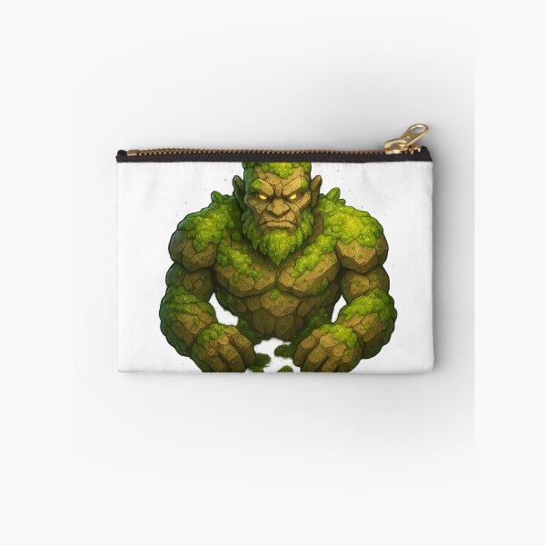 Item preview, Mossborn Golem – Earth Spirit Guardian designed and sold by SarahsSZN.