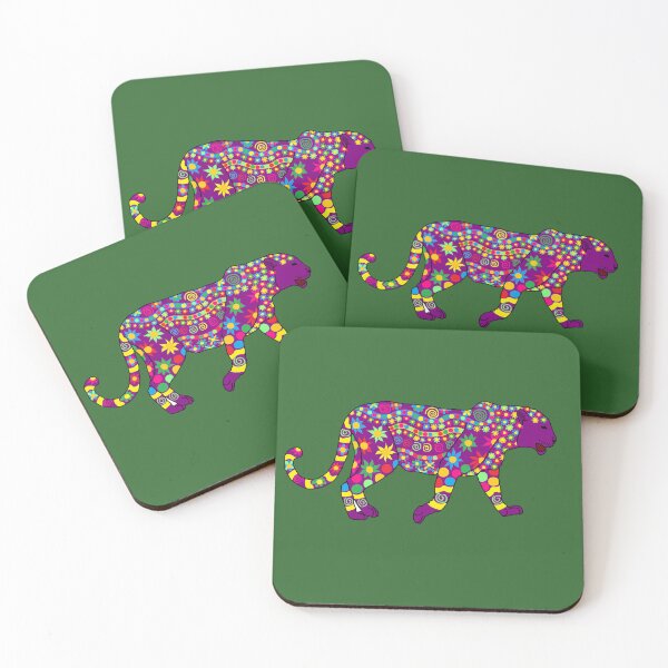 Item preview, Purple Leopard - The Zany Zoo designed and sold by Brigitte Barabas.