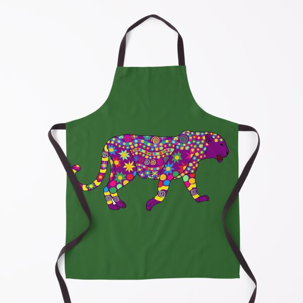 Item preview, Purple Leopard - The Zany Zoo designed and sold by Brigitte Barabas.