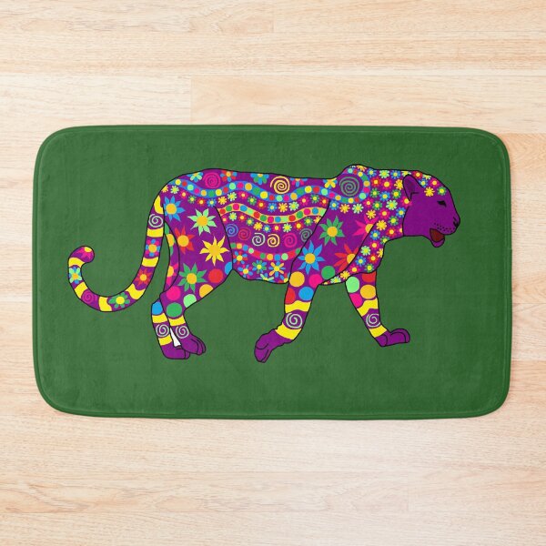 Item preview, Purple Leopard - The Zany Zoo designed and sold by Brigitte Barabas.
