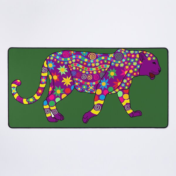 Item preview, Purple Leopard - The Zany Zoo designed and sold by Brigitte Barabas.