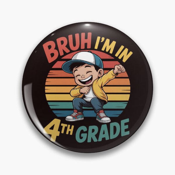 Item preview, Bruh Im In 4th Grade First Day School Dabbing Boys designed and sold by hettingerchaim.