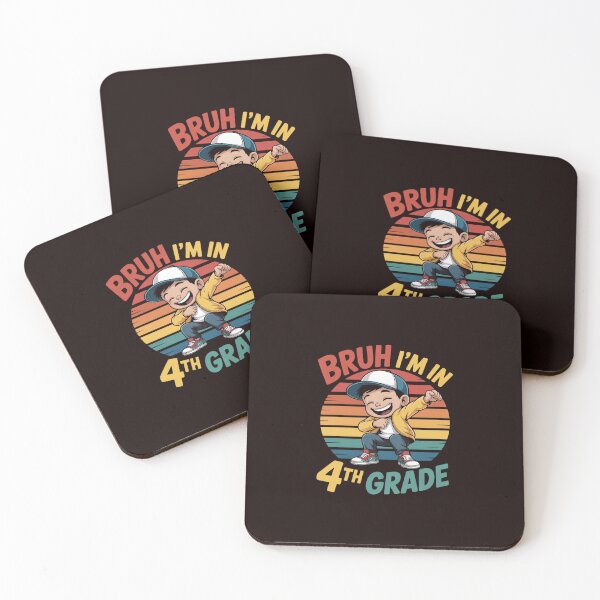Item preview, Bruh Im In 4th Grade First Day School Dabbing Boys designed and sold by hettingerchaim.