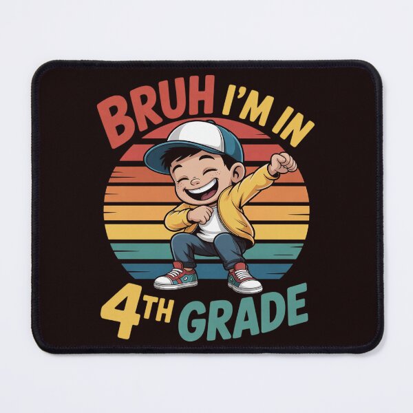 Item preview, Bruh Im In 4th Grade First Day School Dabbing Boys designed and sold by hettingerchaim.