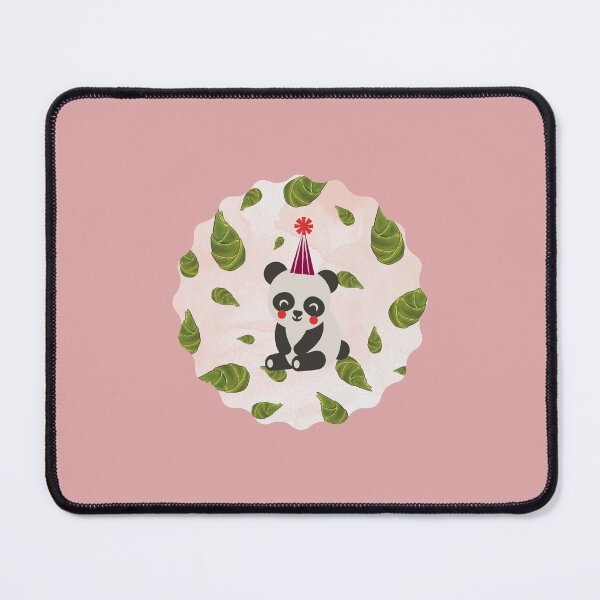 Item preview, “Cute Party Panda Sticker – Kawaii Panda With Party Hat designed and sold by Rangmanch.