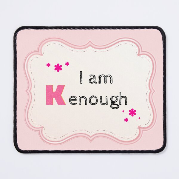 Item preview, I am Kenough - Pink sticker designed and sold by Luisshopp.