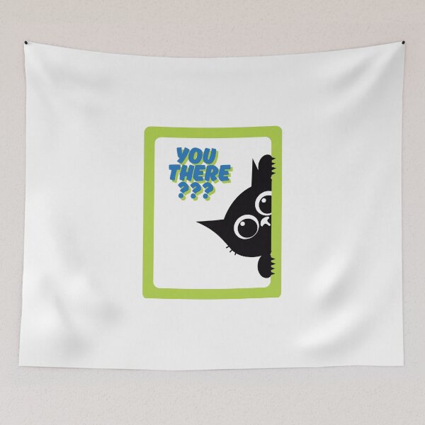 Item preview, Cute Peekaboo Cat designed and sold by BELEAFCREATIV1.