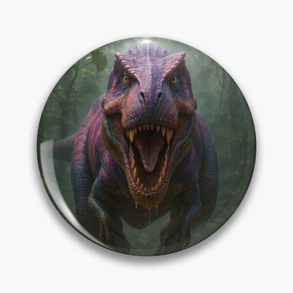 Item preview, Colorful Dinosaur: Charging Tyrannosaurus Rex designed and sold by Tridentulus.