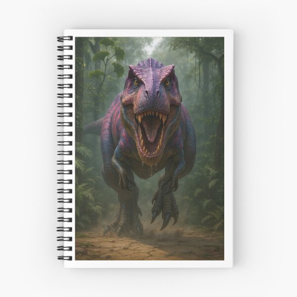 Item preview, Colorful Dinosaur: Charging Tyrannosaurus Rex designed and sold by Tridentulus.