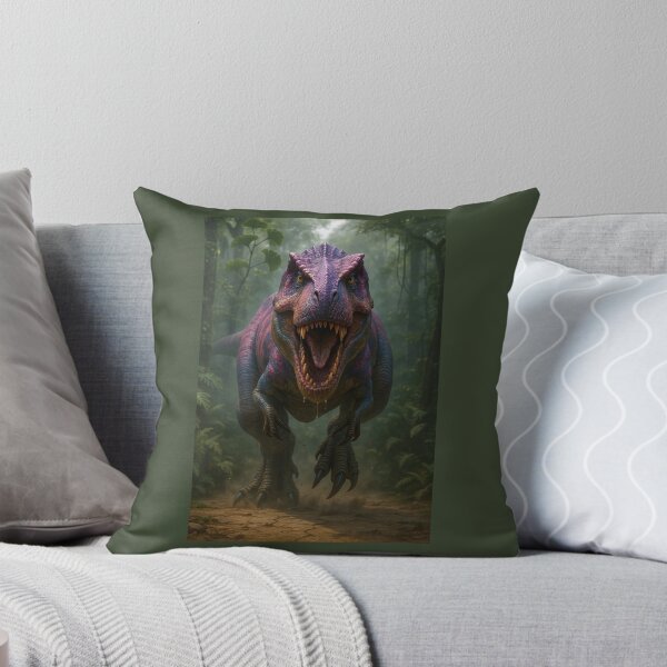 Item preview, Colorful Dinosaur: Charging Tyrannosaurus Rex designed and sold by Tridentulus.