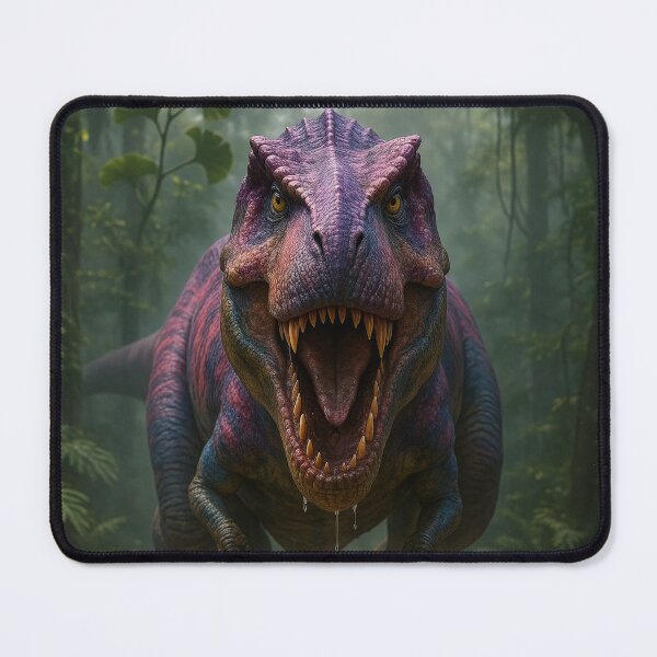Item preview, Colorful Dinosaur: Charging Tyrannosaurus Rex designed and sold by Tridentulus.