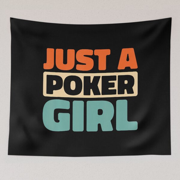 Item preview, Poker Cards Texas Holdem Gambler Gambling Just A Poker Girl designed and sold by ElaineEsther.