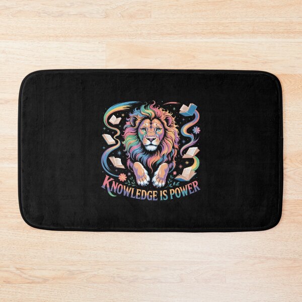 Item preview, Knowledge Is Power Lion Reading designed and sold by DominiqueAngela.