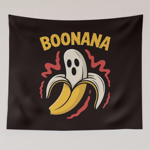 Item preview, Boonana Cute Ghost Banana Halloween Men Women Kids designed and sold by hettingerchaim.