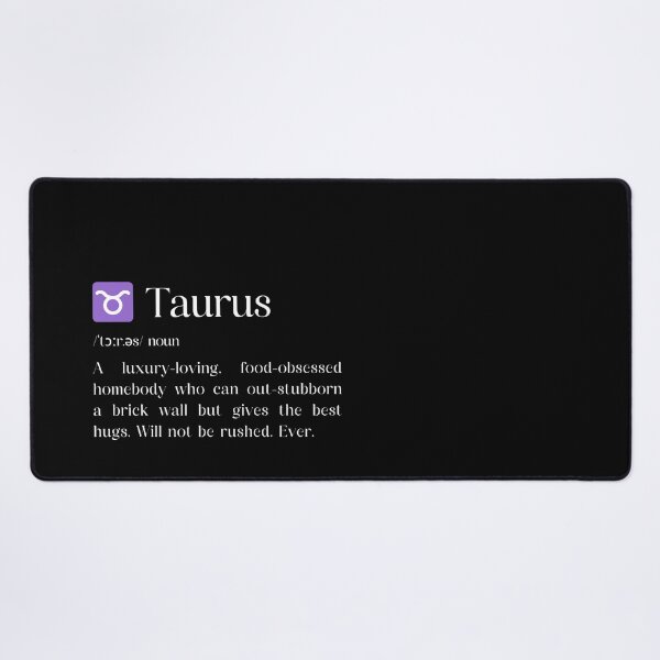 Item preview, Taurus Traits: Luxury, Food, and Stubborn Love designed and sold by HasHs.