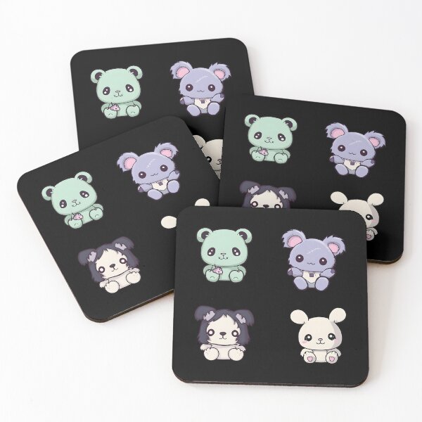 Item preview, Pastel Goth Plush Animals designed and sold by xxzunqljhx78.