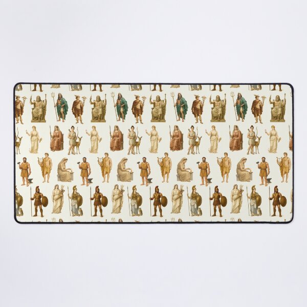 Item preview, Twelve Olympian Greek God Retro Style Illustration designed and sold by kakarikihill.