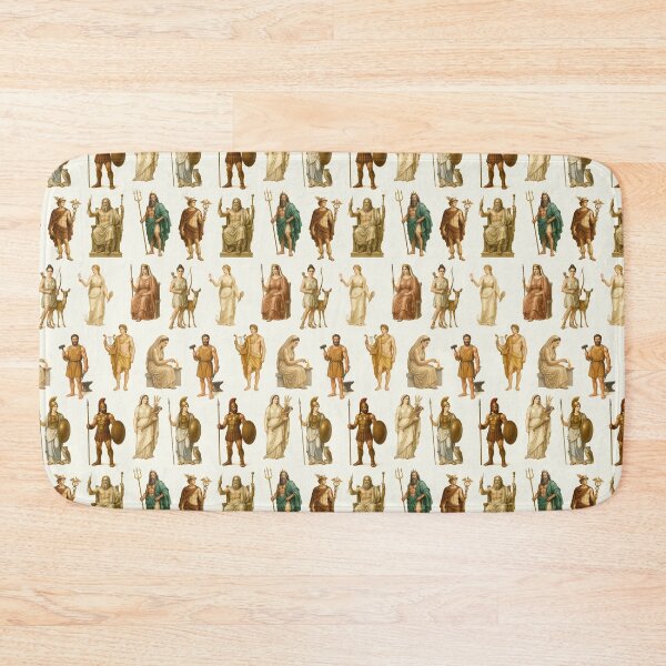 Item preview, Twelve Olympian Greek God Retro Style Illustration designed and sold by kakarikihill.