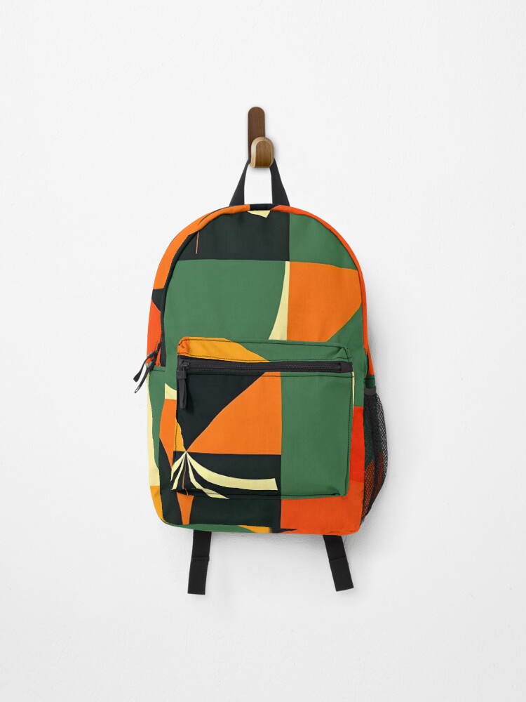 Thumbnail 1 of 3, Backpack, Mid Century Modern Pattern designed and sold by GraphicsClub.