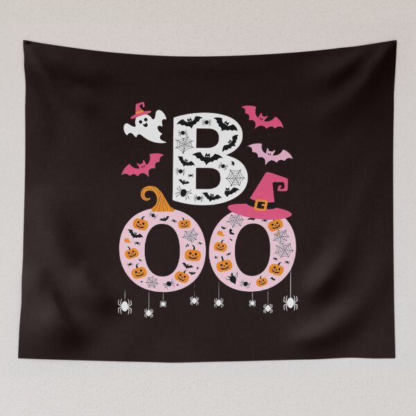 Item preview, Boo Halloween Pumpkin Pink Ribbon Witch Breast Cancer designed and sold by hettingerchaim.