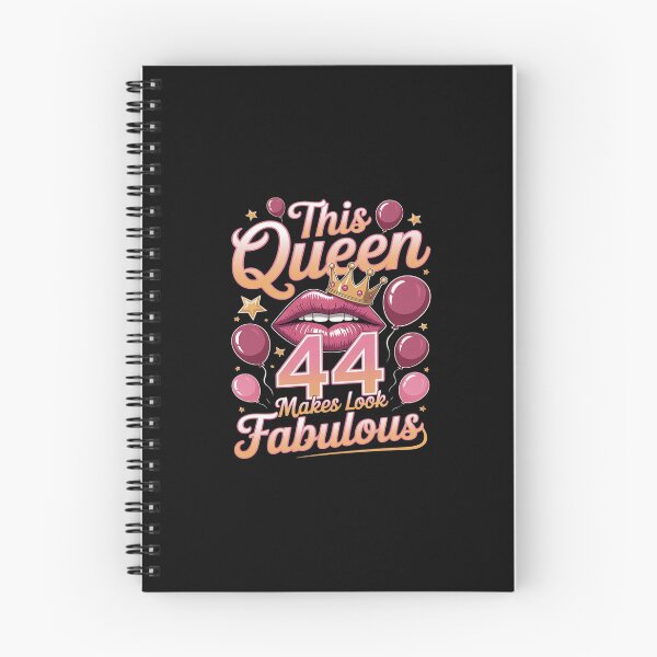 Item preview, This Queen Makes 44 Look Fabulous 44th Birthday designed and sold by HardcoreTour.