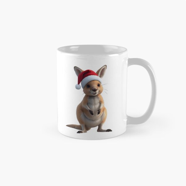 Item preview, Kangaroo Joey Christmas designed and sold by UNSC4THED.