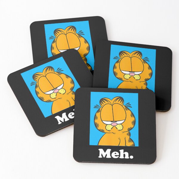 Item preview, Garfield Meh Bored Face Funny Sarcastic Mood designed and sold by WestoRyke.