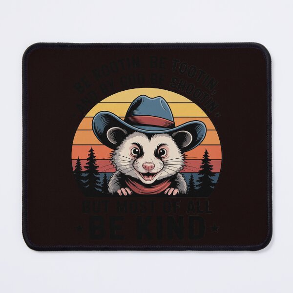 Item preview, Be Rootin Be Tootin Be Shootin Be Kind Cowboy Opossum Lover designed and sold by hettingerchaim.