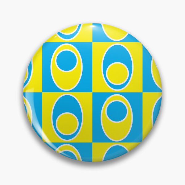 Item preview, Blue and Yellow Oh design designed and sold by twistidd.
