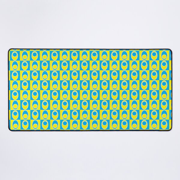 Item preview, Blue and Yellow Oh design designed and sold by twistidd.