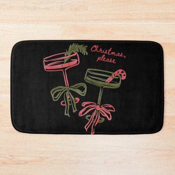 Item preview, Christmas Please Holiday Cocktails Sketch Art Design Minimalist designed and sold by YubitaLeLe.