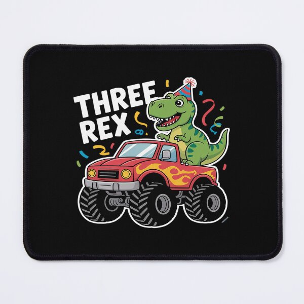 Item preview, Three Rex 3rd Birthday Boy Dinosaurus Boys designed and sold by HardcoreTour.