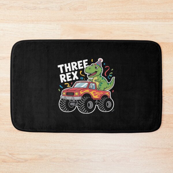 Item preview, Three Rex 3rd Birthday Boy Dinosaurus Boys designed and sold by HardcoreTour.
