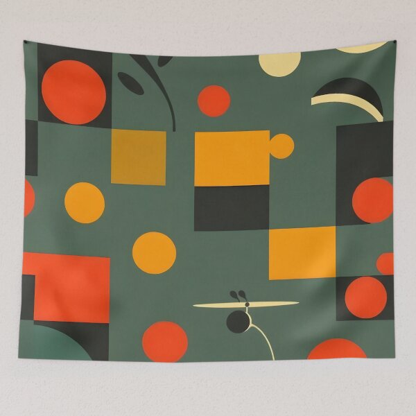 Item preview, Retro Mid Century Modern Pattern  designed and sold by GraphicsClub.