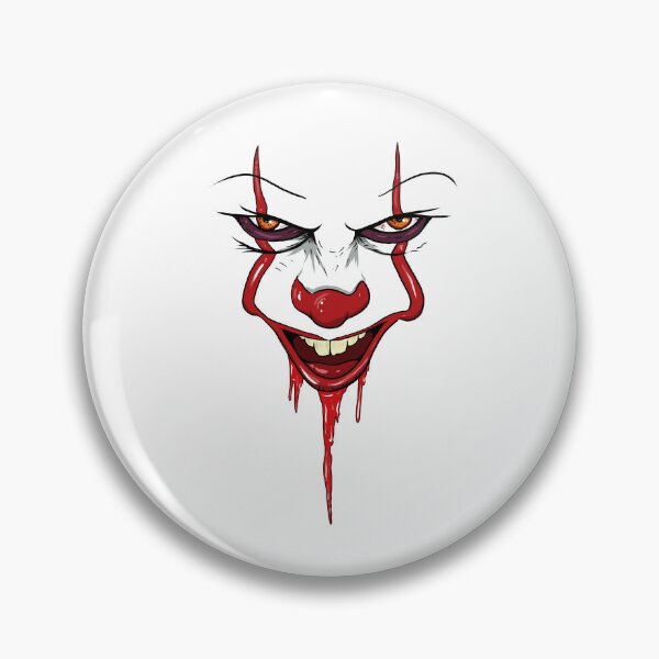 Item preview, Pennywise dancing clown face designed and sold by Blck-Acid-Devil.