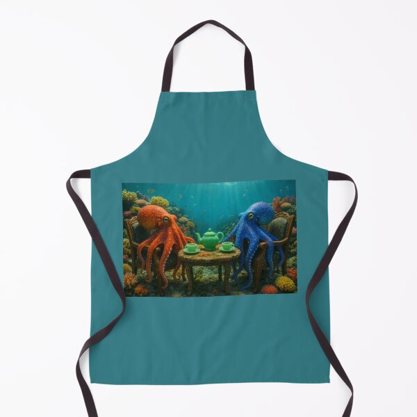 Item preview, Octopuses Have Tea Under the Sea designed and sold by Tridentulus.